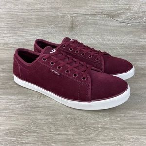 Vans Lo Pro Women’s Low Maroon Sneakers Shoes 10